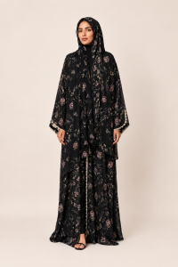 Premium French Lace Abaya