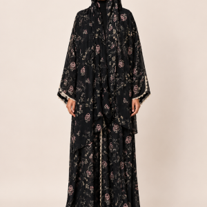 Premium French Lace Abaya